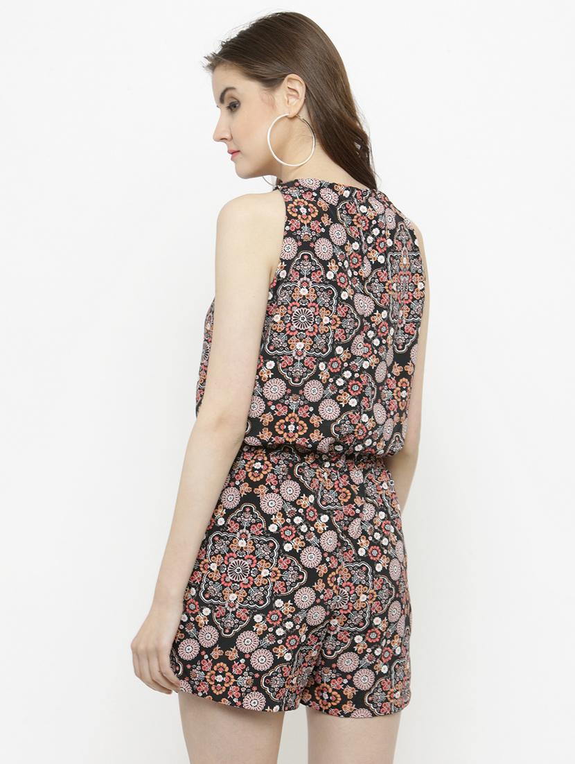 multi colored romper jumpsuit - 14811747 - Zoom Image - 3