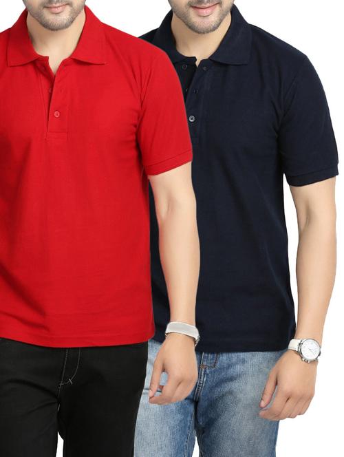 multi colored cotton combos t-shirt (set of 2) - 14813275 - Standard Image - 1