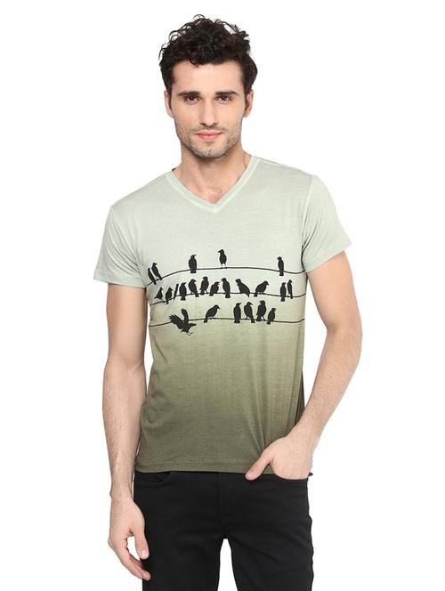 green cotton tshirt - 14816074 - Standard Image - 1