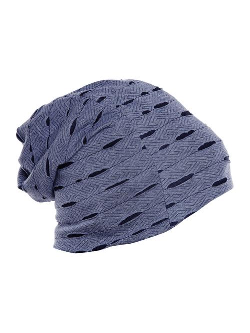blue cotton beanies cap - 14821380 - Standard Image - 1
