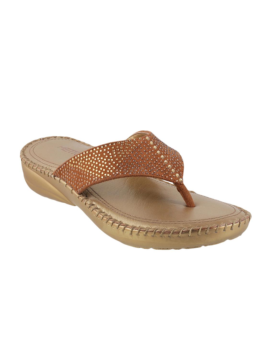 brown toe separator sandal - 14840963 - Zoom Image - 1