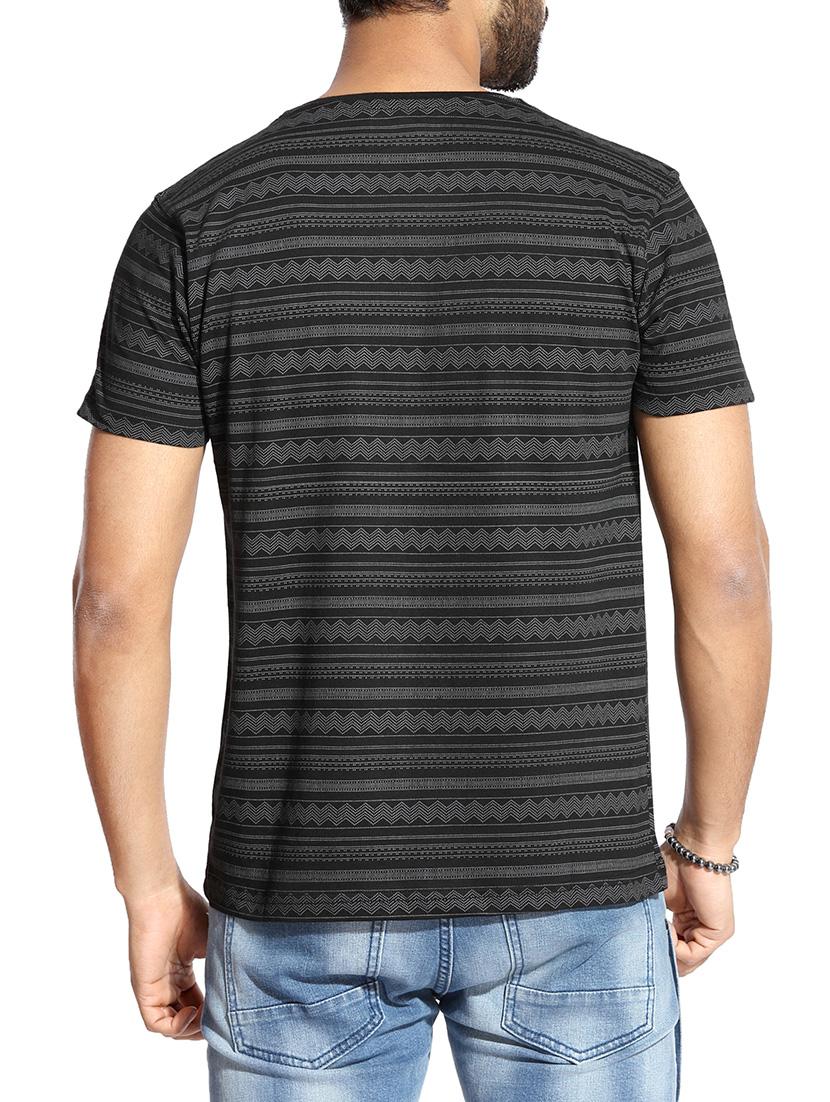 black cotton pocket tees tshirt - 14842043 - Zoom Image - 3