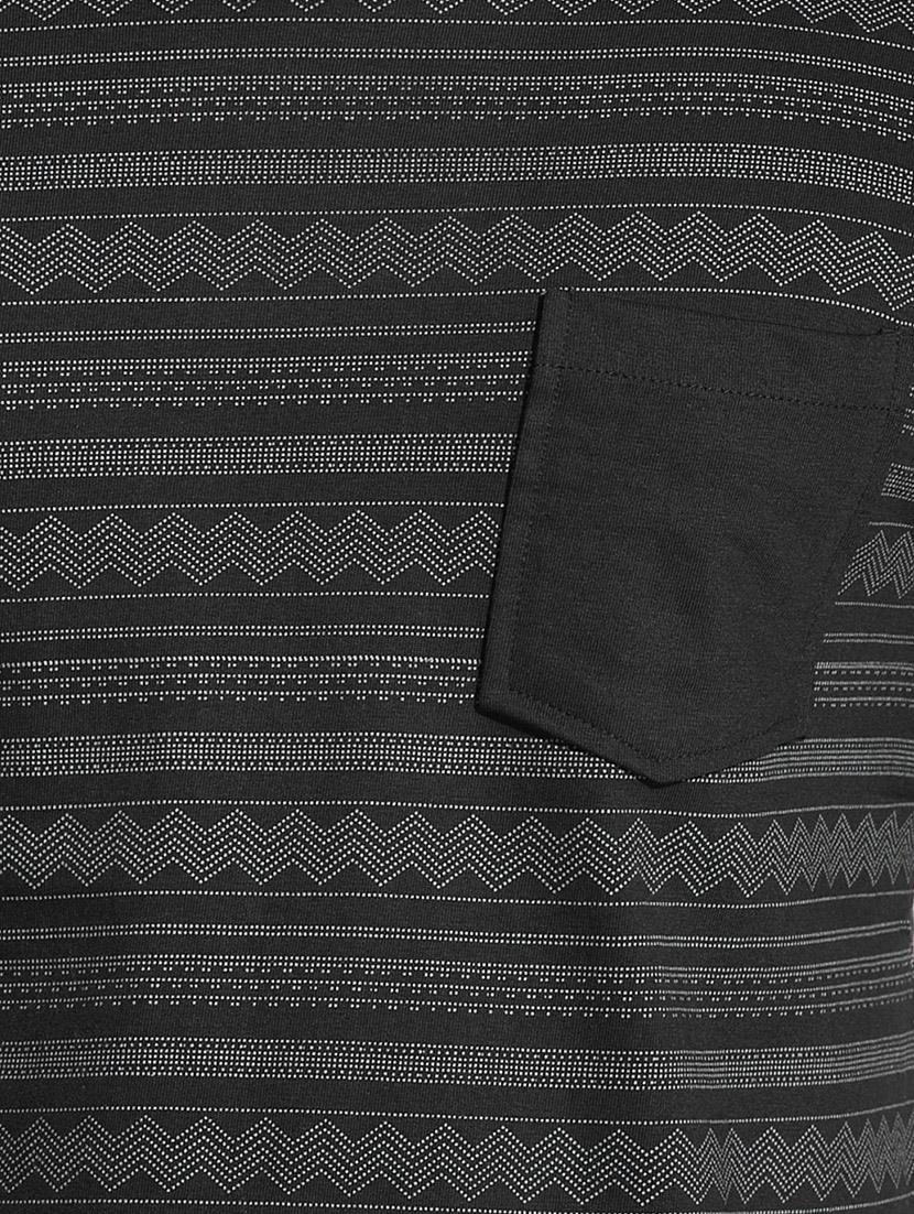 black cotton pocket tees tshirt - 14842043 - Zoom Image - 4