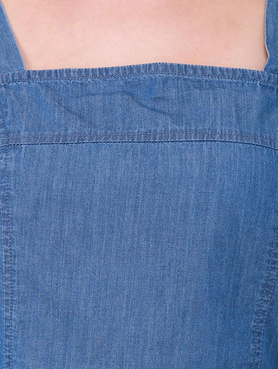 heather hues blue denim top - 14845639 - Zoom Image - 4