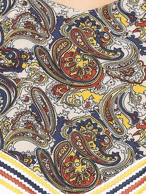 heather hues white colored printed tunic - 14845701 - Standard Image - 4