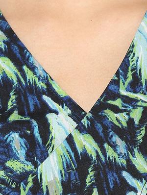 asymmetric hem poly crepe top - 14845702 - Standard Image - 4