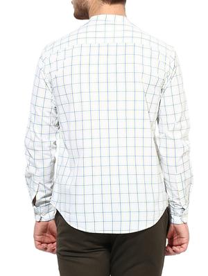 white cotton casual shirt - 14846082 - Standard Image - 3