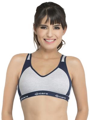 set of 2 color block sports bra - 14846282 - Standard Image - 2
