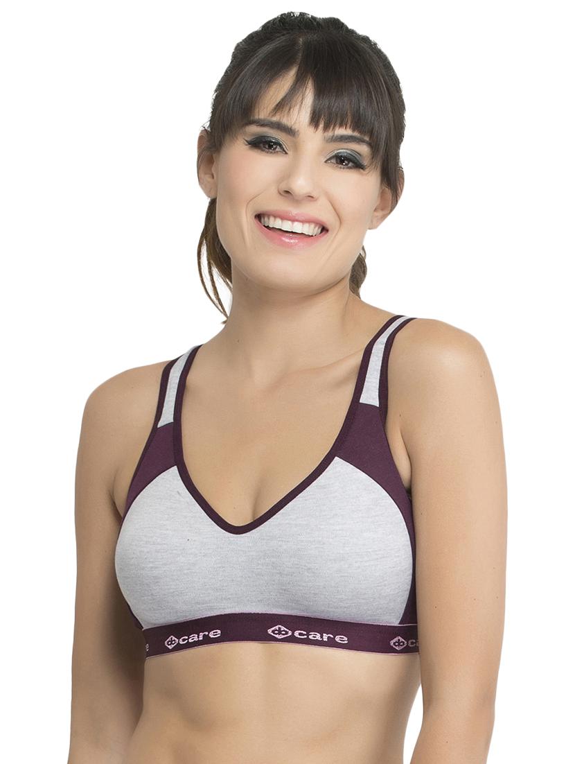 set of 2 color block sports bra - 14846282 - Zoom Image - 4