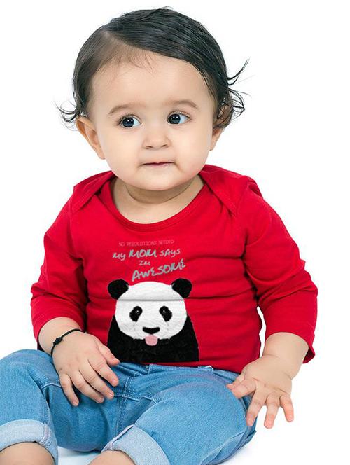 red cotton tshirt - 14848901 - Very Small Image - 1