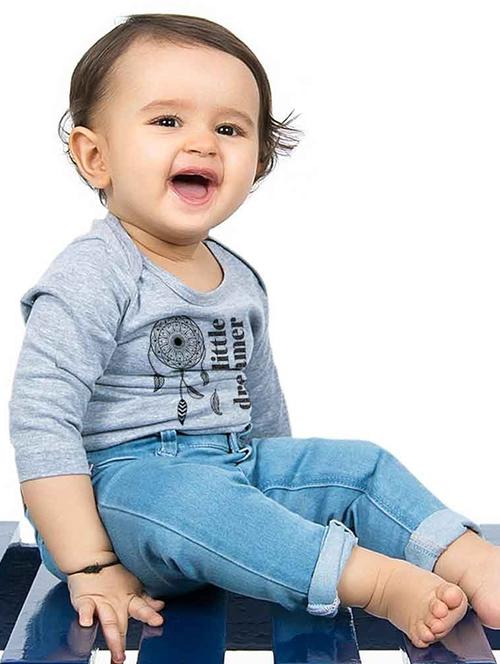 grey cotton tshirt - 14848924 - Very Small Image - 1