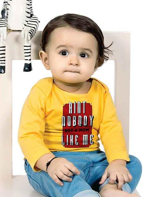 yellow cotton tshirt - 14848946 - Very Small Image - 1