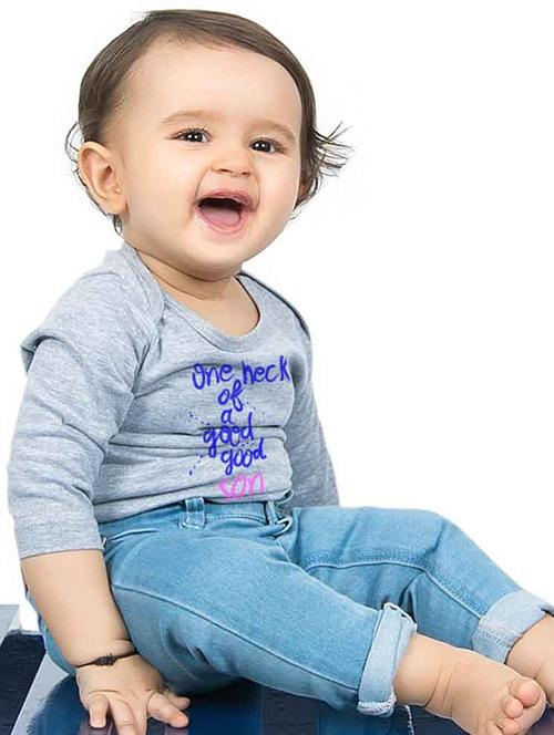 grey cotton tshirt - 14848950 - Very Small Image - 1