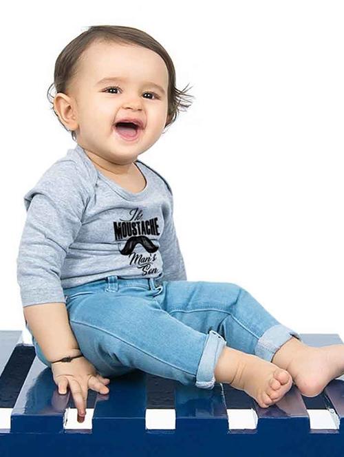 grey cotton tshirt - 14848995 - Very Small Image - 1