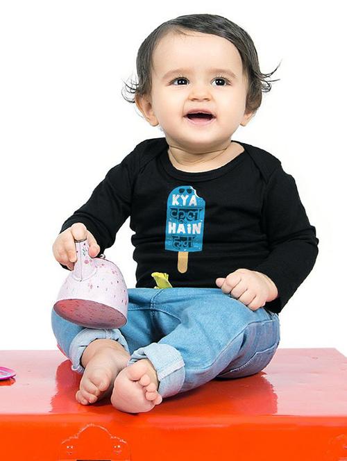 black cotton tshirt - 14849050 - Very Small Image - 1
