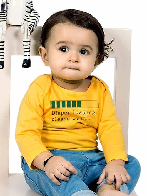 yellow cotton tshirt - 14849068 - Very Small Image - 1