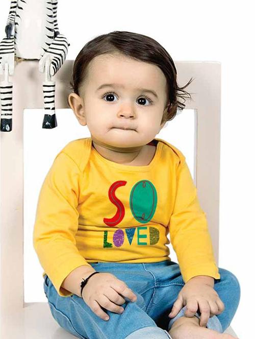 yellow cotton tshirt - 14849073 - Very Small Image - 1