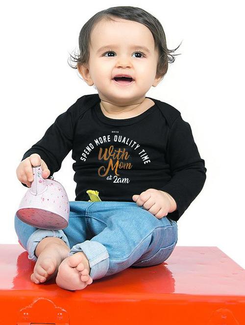black cotton tshirt - 14849090 - Very Small Image - 1