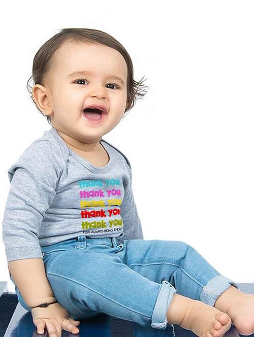 grey cotton tshirt - 14849094 - Very Small Image - 1