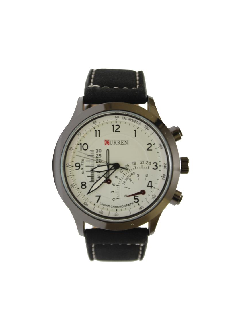 jm mens analoge leather belt watch - 14849482 - Zoom Image - 1