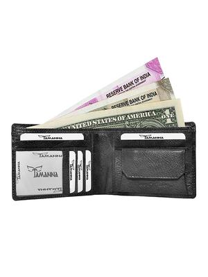 black leather wallet - 14850102 - Standard Image - 4