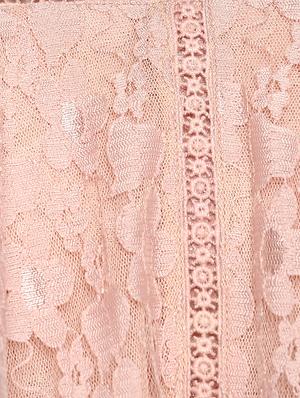 cold shoulder ruffled a-line dress - 14850171 - Standard Image - 6