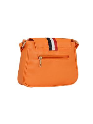 orange leatherette regular sling bag - 14850689 - Standard Image - 2