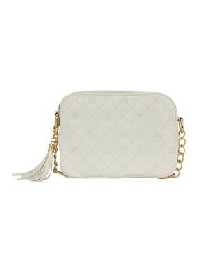white leatherette regular sling bag - 14850695 - Standard Image - 2