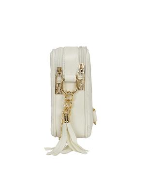 white leatherette regular sling bag - 14850695 - Standard Image - 4