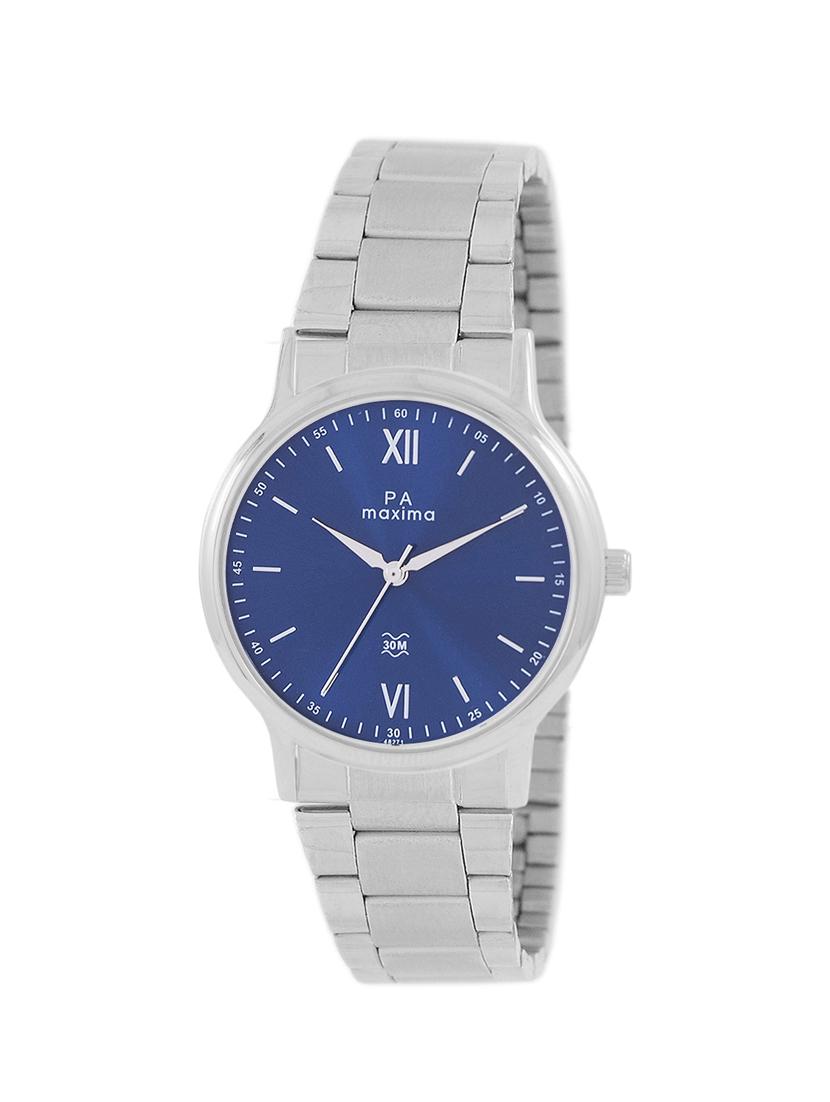Maxima Silver Analog Watch For Men - 48271CMGI - 14850937 - Zoom Image - 1