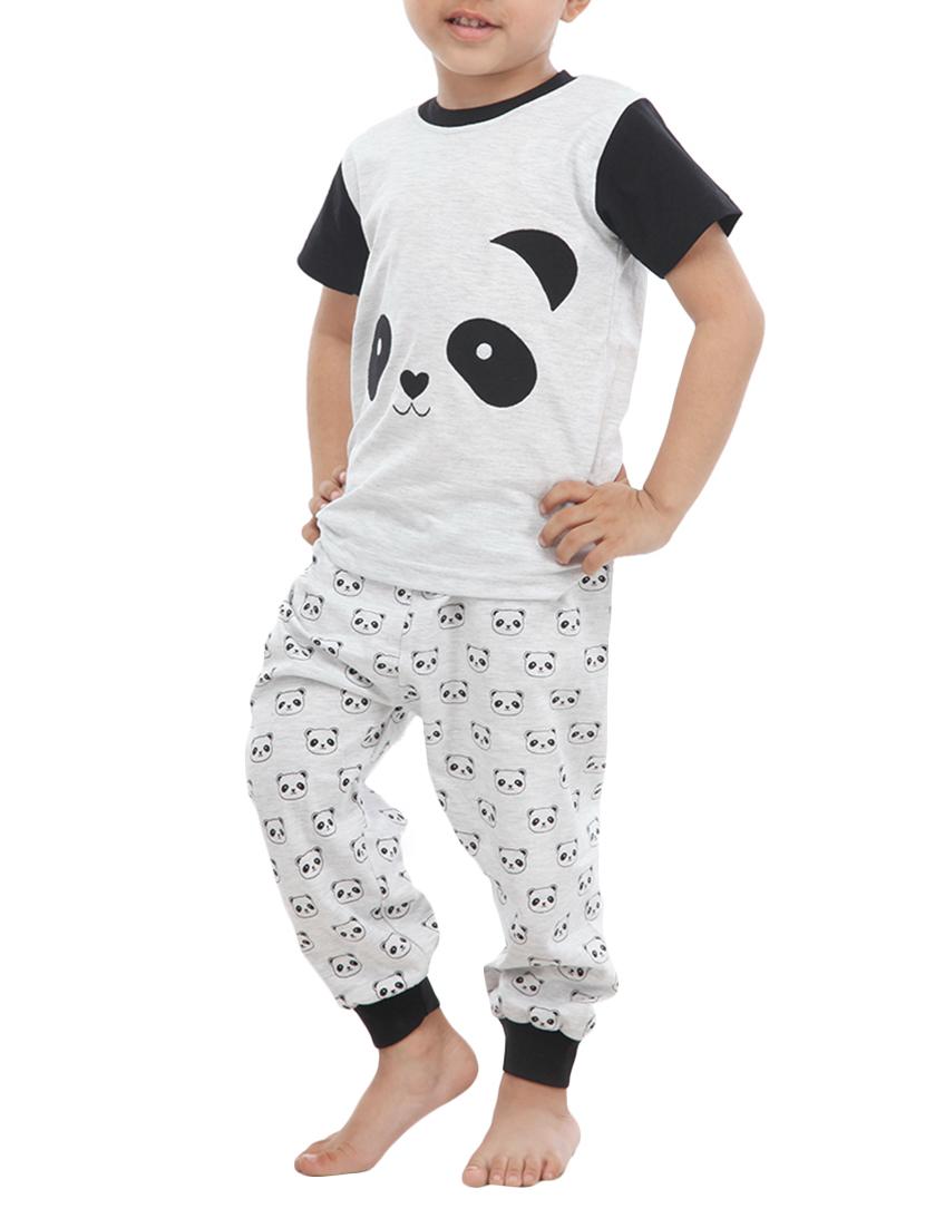 white cotton pyjama set - 14852649 - Zoom Image - 1