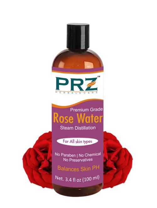 PRZ 100% Pure Natural Rosewater (Gulab Jal) (No Chemical | No Preservatives) (100ml) - 14854074 - Standard Image - 1