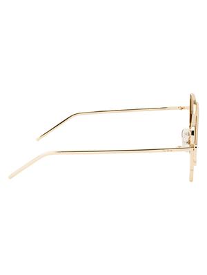 ted smith women cat-eye gold polarized sunglasses - 14855050 - Standard Image - 3