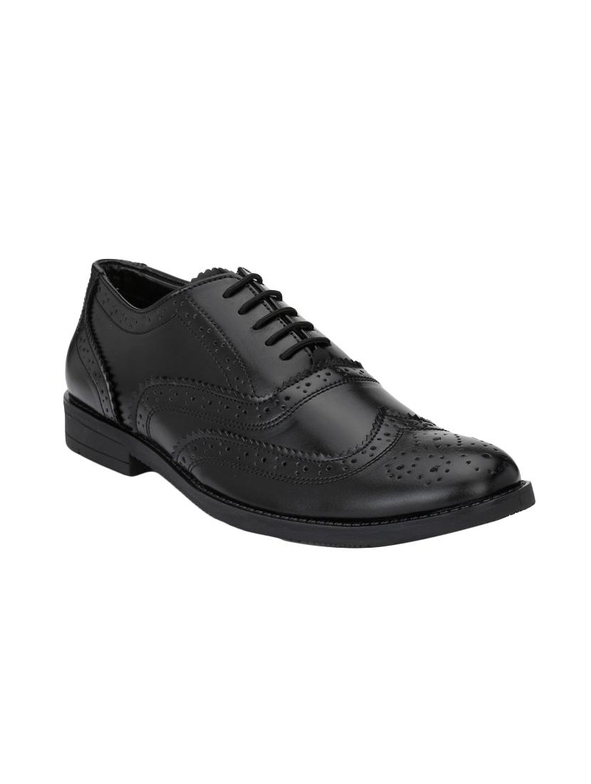 black leatherette formal brouge - 14855410 - Zoom Image - 1