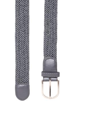 grey leather belt - 14856972 - Standard Image - 3
