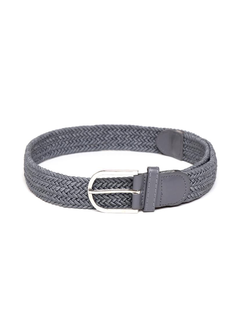 grey leather belt - 14856972 - Zoom Image - 1
