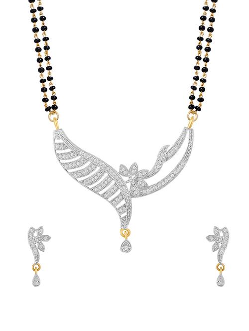 gold none mangalsutra necklace - 14858431 - Very Small Image - 1