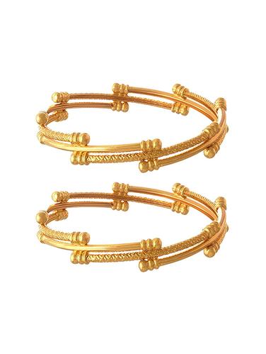 gold brass bangle - 14858590 - Very Small Image - 1