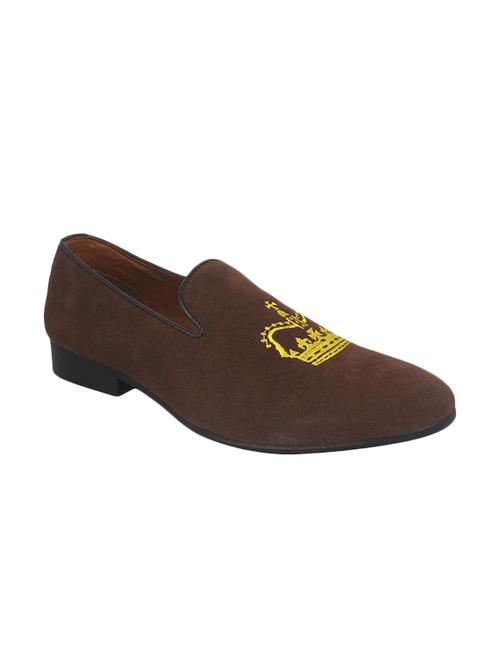 brown Velvet slip on - 14859538 - Standard Image - 1