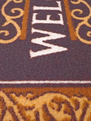 rectangle shape bogo welcome delure mat - 15"x23" - 14860209 - Standard Image - 4