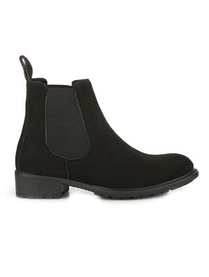 black suede ankle boot - 14865350 - Standard Image - 2