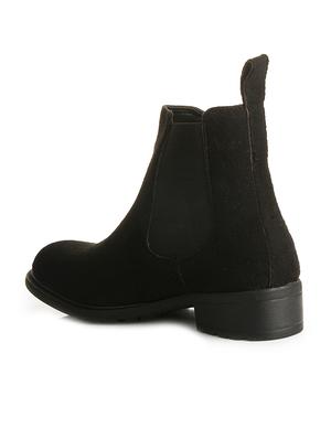 black suede ankle boot - 14865350 - Standard Image - 3