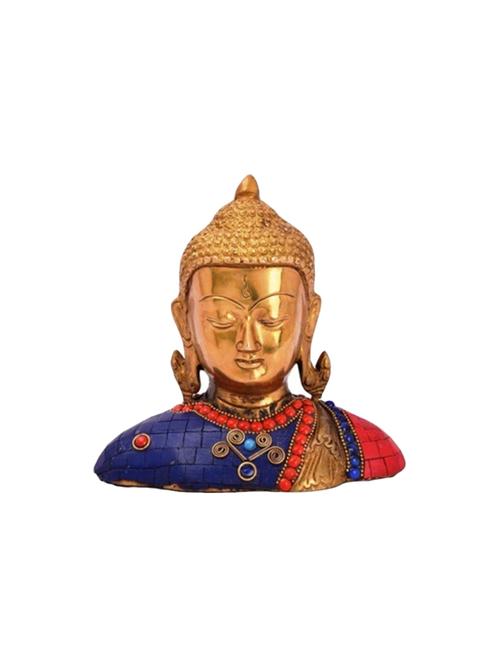Decorative Brass Statue Of God Buddha Handicrafts Product - 14865636 - Very Small Image - 1