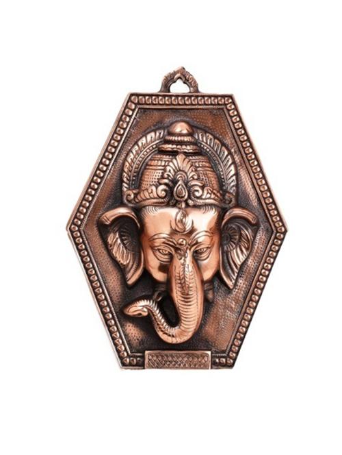 Decorative Black Metal Ganesh Wall Hanging Handicrafts Product - 14865755 - Very Small Image - 1