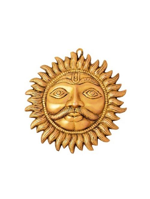 Decorative Brass Sun Wall Hanging Handicrafts Product - 14865785 - Standard Image - 1