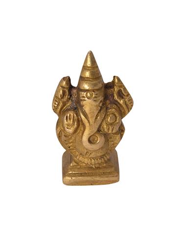 Classic Design Vighnaharta Ganesha Handicrafts Product - 14866387 - Very Small Image - 1