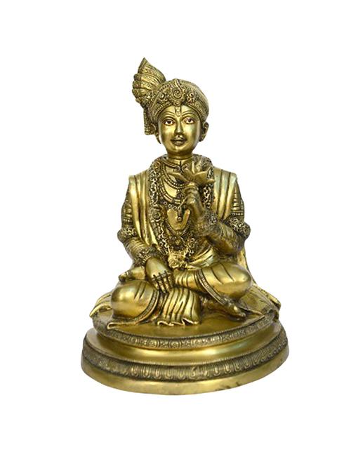 Brass Religious God Shajanand Swami Handicrafts Product - 14866487 - Very Small Image - 1