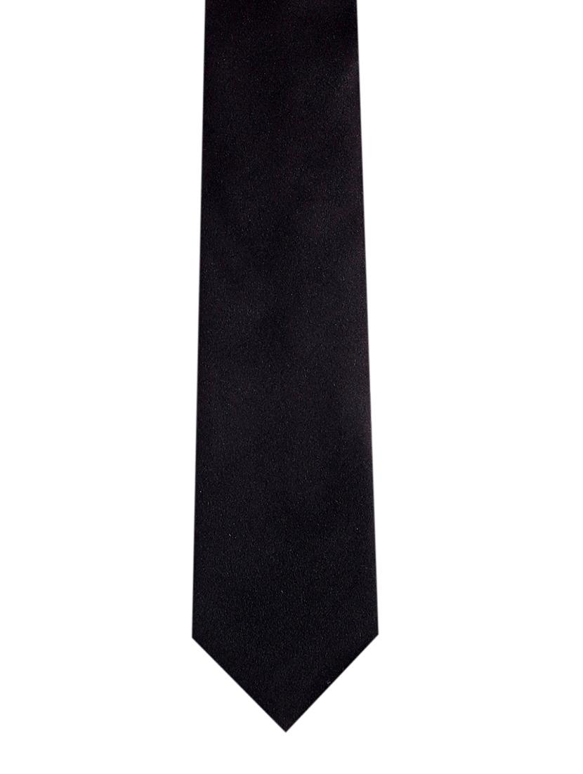 black satin tie - 14867379 - Zoom Image - 2
