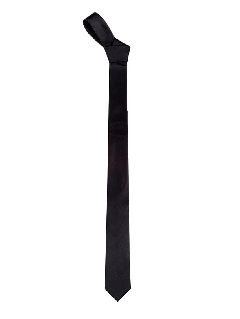black satin tie - 14867379 - Zoom Image - 3
