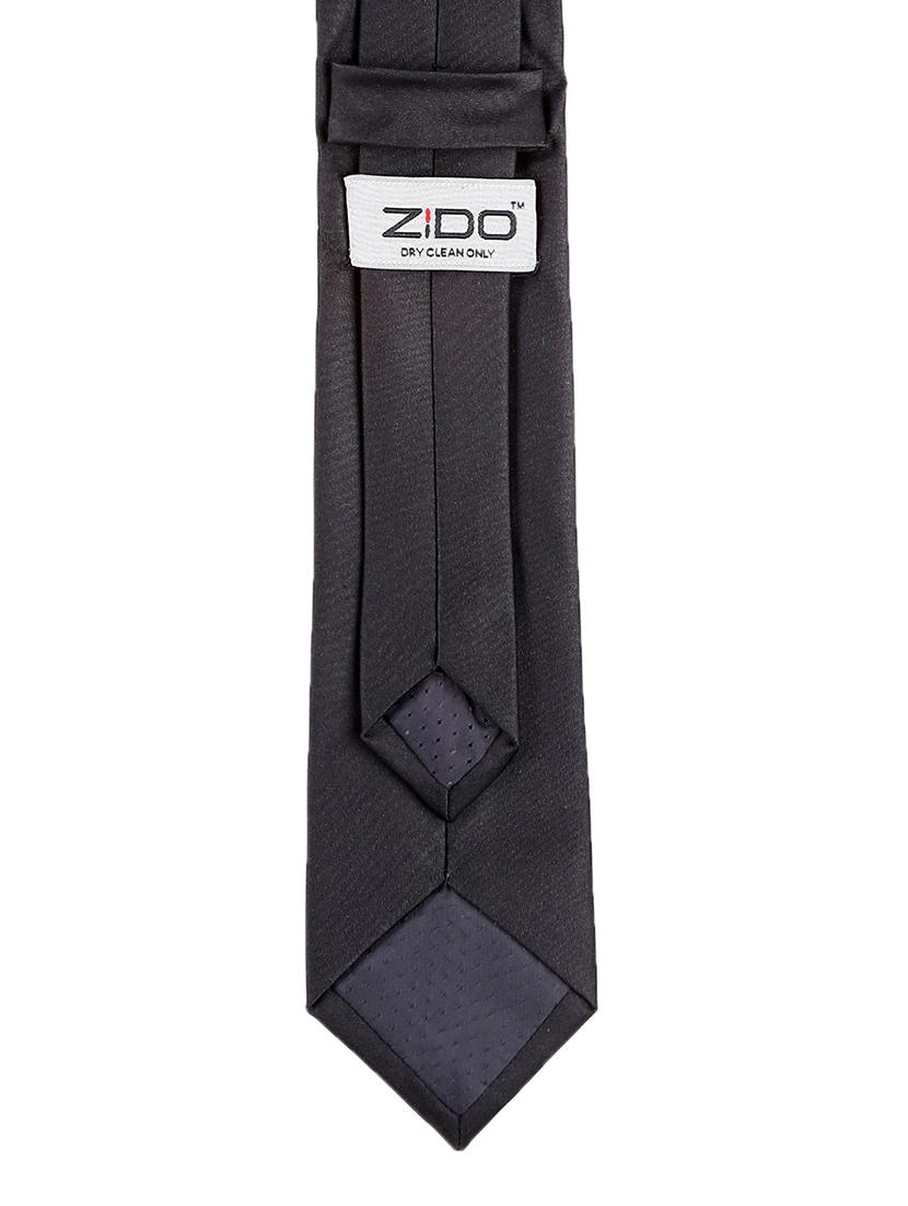 black satin tie - 14867379 - Zoom Image - 4